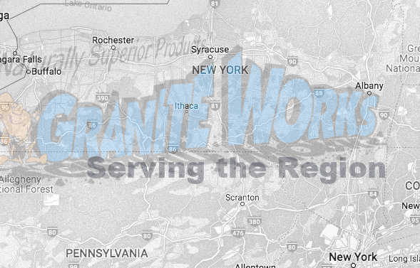 Coverage Map Granite Works serves the up state New York and southern part of Pennsylvania
